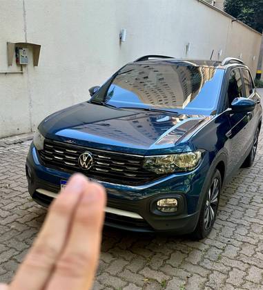 VOLKSWAGEN T-CROSS 1.0 200 TSI TOTAL FLEX COMFORTLINE AUTOMÁTICO VOLKSWAGEN T-CROSS 1.0 200 TSI TOTAL FLEX COMFORTLINE AUTOMÁTICO